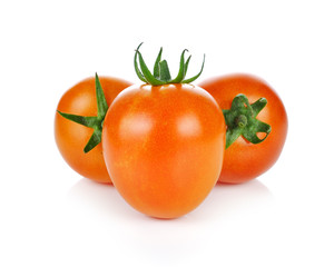 tomatoes isolated on white background