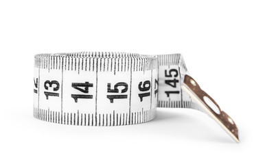 tape measure isolated on white
