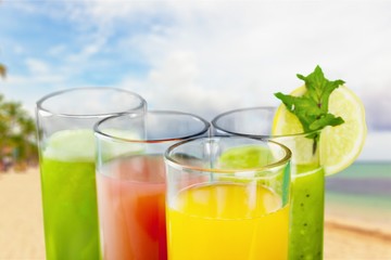 Fresh, green, drink.