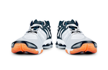running shoes isolated on white background