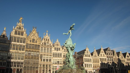 Fototapeta na wymiar Groote Markt, Antwerpen