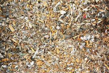 rusty metal waste for the background