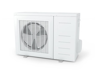 Conditioner air on a white background