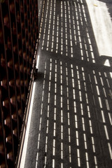 Shadow / The shadow of sliding door 