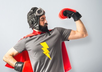 Strong super hero