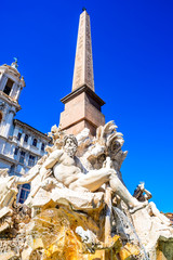Naklejka premium Piazza Navona, Rome, Italy