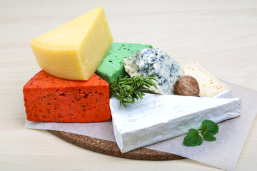 Assortment cheese