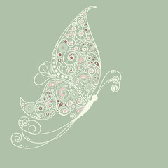Abstract  butterfly