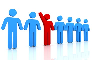 standing out from the crowd