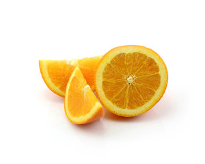 Whole orange fruit