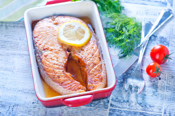 baked salmon