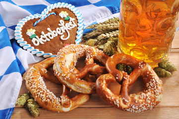 Bayerisches Lebkuchenherz mit Bier
