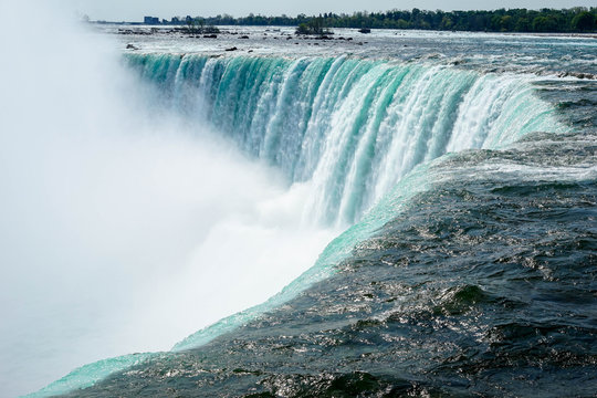 Close-up of Niagara Falls, Canada