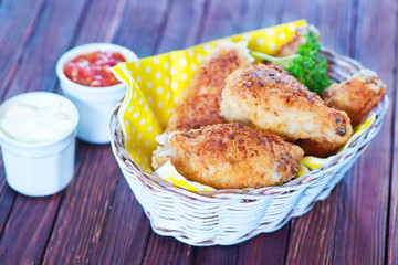 fried chicken wings
