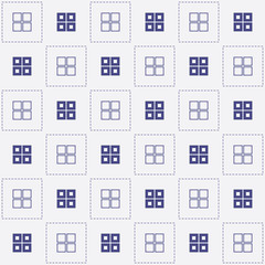 Japanese geometric seamless pattern design