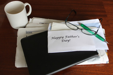 Relaxing on fathers day