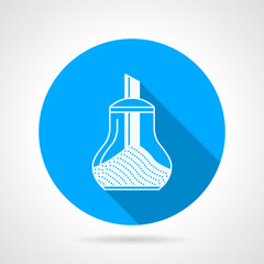 Contour vector icon for sugar bowl