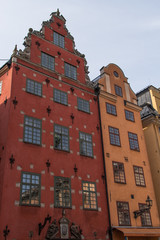 Fototapeta premium historical architecture tower in Stockholm, Sweden