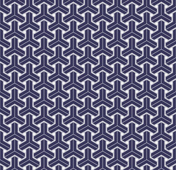 Japanese geometric seamless pattern design texture