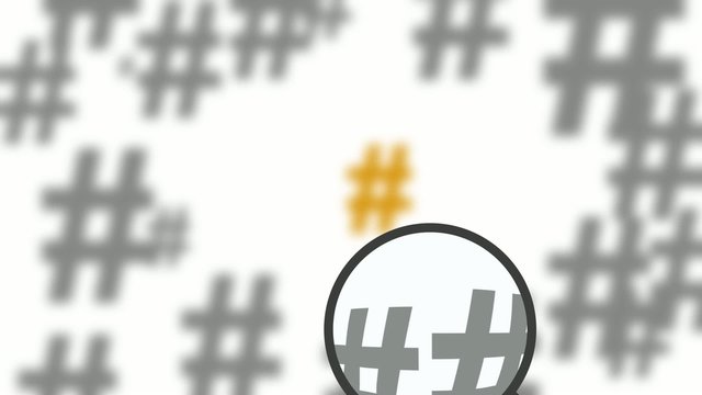 find the right hashtag
