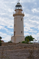 lighthouse on historical stones