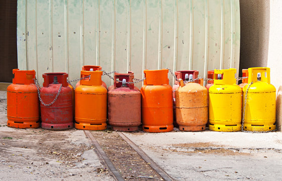 Any Colored Gas Cylinders