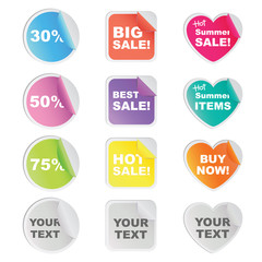 sticker for shop and seller