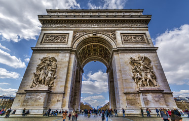 Fototapeta na wymiar L'Arc de Triomphe