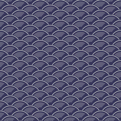 Japanese geometric seamless pattern design texture