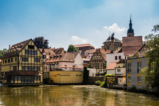 historische Fachwerkhäuser in Bamberg