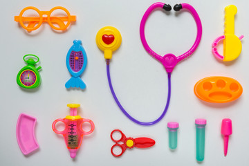 Colorful Medical Equipment Toy Set for Kids