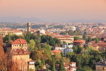 Fototapeta na wymiar Bergamo, Lombardy