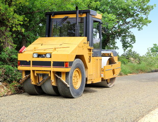 Compactage au rouleau compresseur