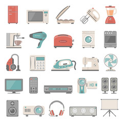 Flat Icons - Home Appliance