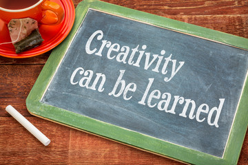 reativity can be learned on blackboard