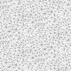 Obraz premium seamless wave background of doodle drawn lines