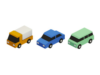 Set of the car icons
