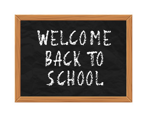 Obraz premium Black chalkboard