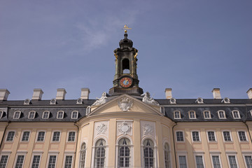 Obraz premium Jagdschloss Hubertusburg w Wermsdorf
