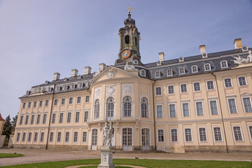 Fototapeta na wymiar Jagdschloss Hubertusburg in Wermsdorf