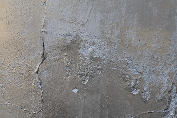 Silver cement wall background.