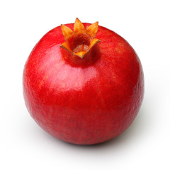 Pomegranate isolated
