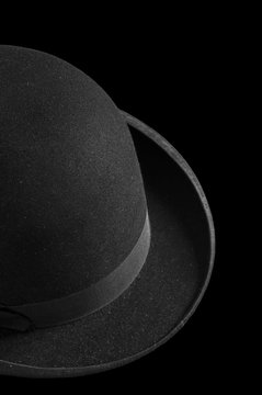 Black Bowler Hat