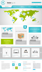 Clean Modern Corporate Website Template Design