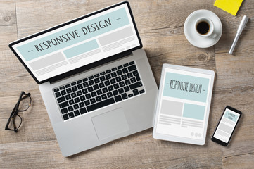 Responsive design and web devices - Powered by Adobe