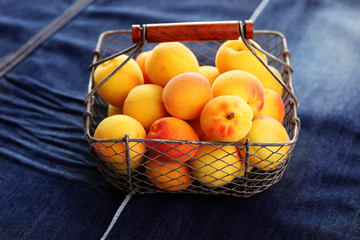 fresh apricots