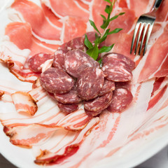 Vassoio di affettati misti, Sardinian appetizers