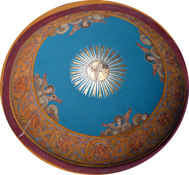 Bucharest, Romania: Dome of St Visarion Church