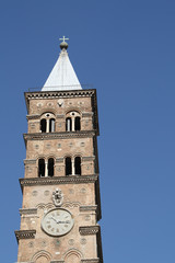 Rome,Italy,campanile,Basilica di Santa Maria Maggiore.
