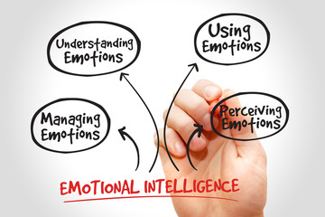 Emotional Intelligence mind map, business management strategy